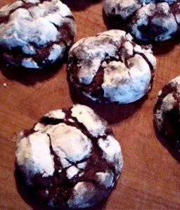 Chocolate Crinkle Cookies