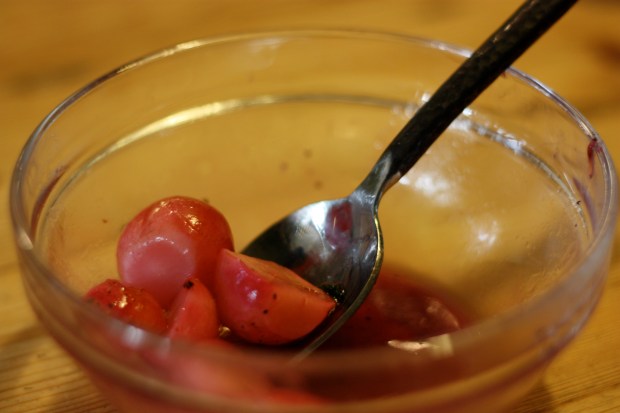 Glazed Radishes