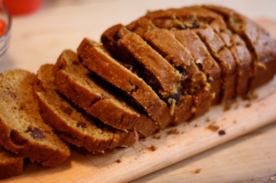 Pumpkin Bread less sugar