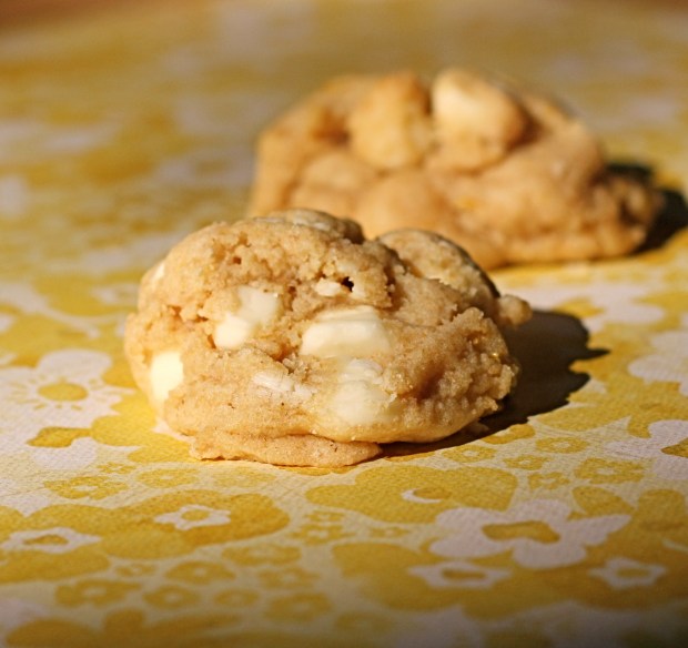Orange White Chocolate Chip Cookies