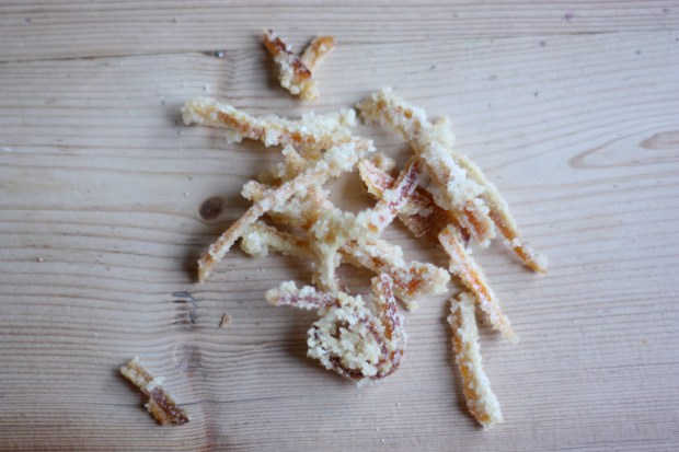 candied orange peel