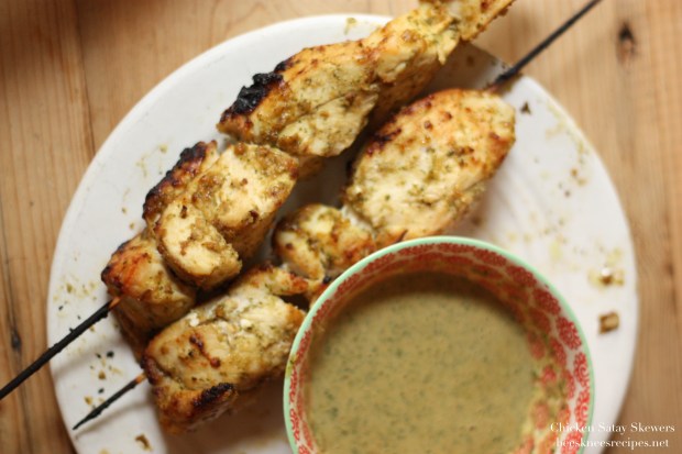 Chicken Satay Skewers