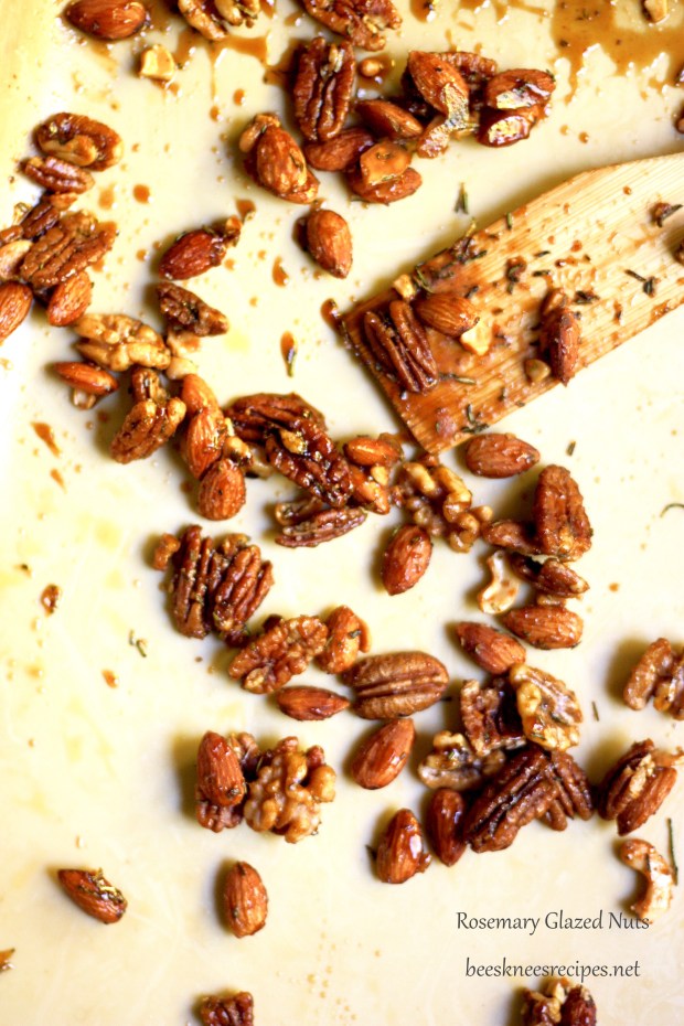 Rosemary Glazed Nuts