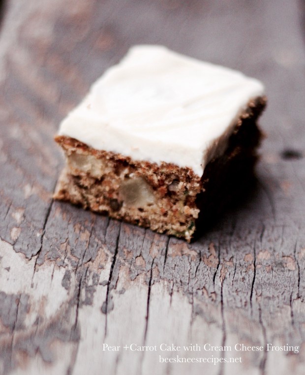 Pear and Carrot Cake