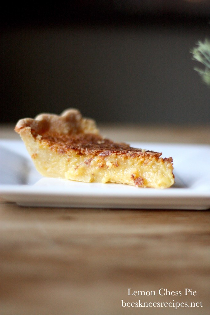 Lemon Chess Pie
