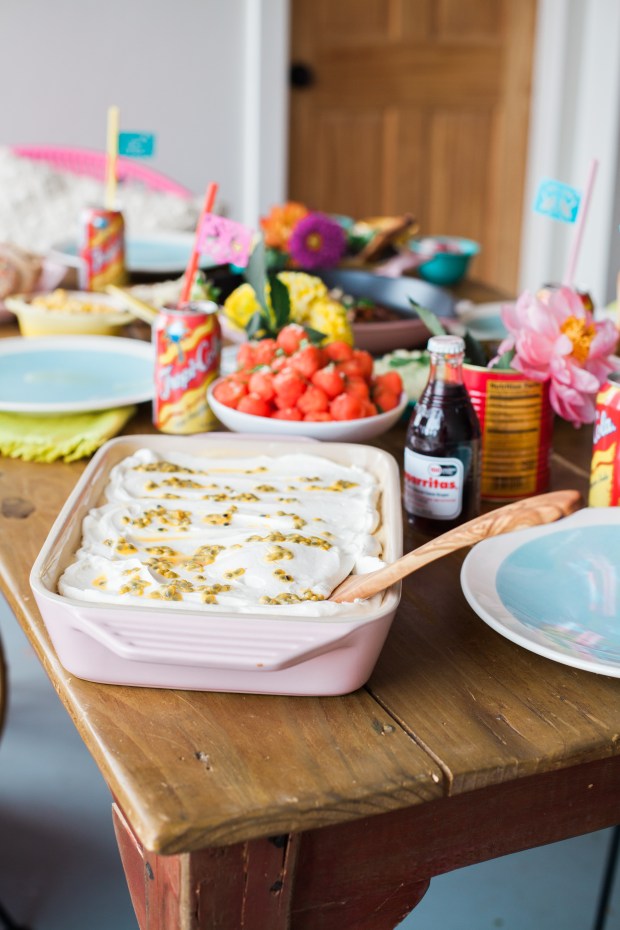 Passion Fruit Tres Leches